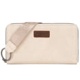 thumbnail image 1 of Wrangler Womens Wallet Wristlet Long Purse Designer Clutch Large Capacity Credit Card Holder Gifts for Women, Tan, 1 of 7