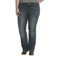 thumbnail image 1 of Wrangler Womens  Women`s Plus Straight Leg Jeans 18WX34 Medium Blue, 1 of 3