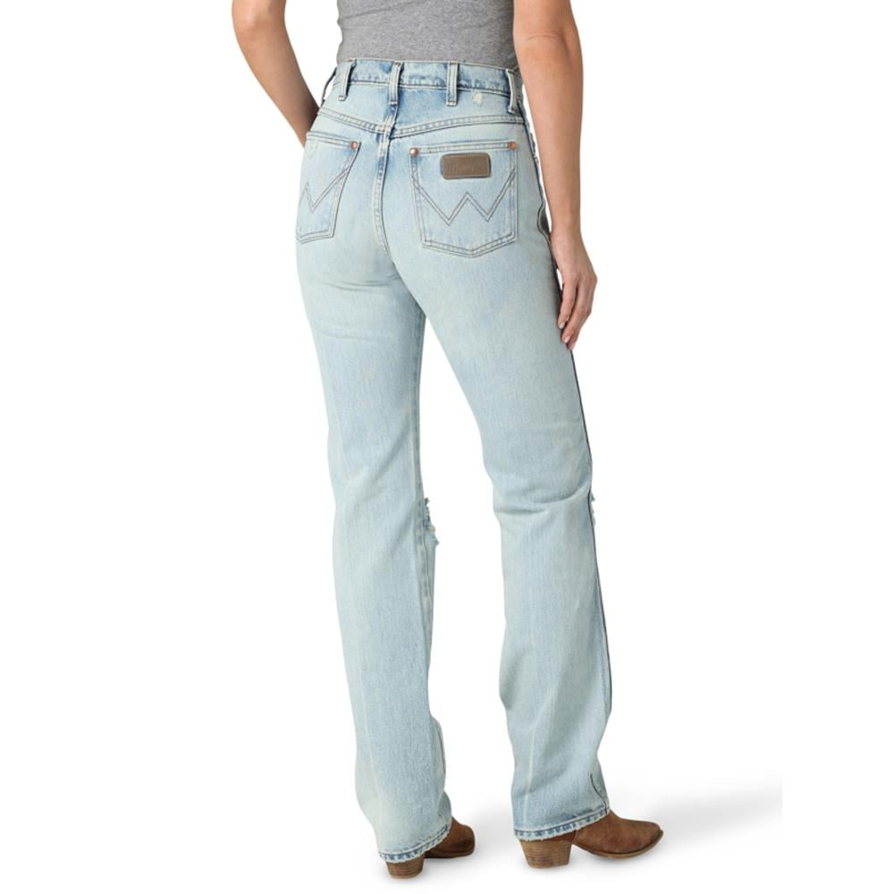 Wrangler Womens Women`s Vintage Straight High Rise Jean 3x32 Denim ...