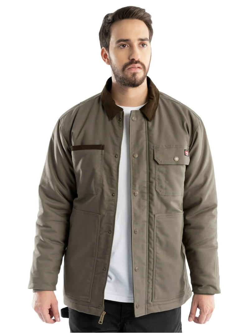 Wrangler Workwear Men's Duck Quilted Work Barn Coat, Size S-3XL