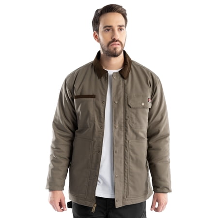 Wrangler Workwear Men's Duck Quilted Work Barn Coat, Size S-3XL (Regular & Extended Sizes)