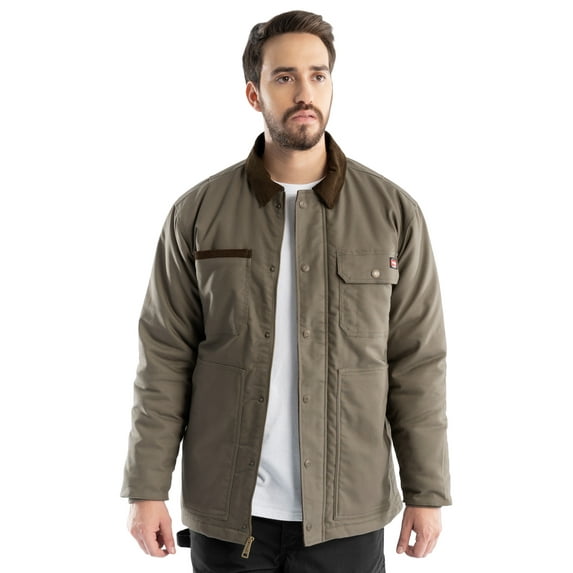 Wrangler Workwear Men's Duck Quilted Work Barn Coat, Size S-3XL (Regular & Extended Sizes)
