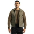thumbnail image 1 of Wrangler Workwear Men's Durable Quilted Lined Hooded Duck Work Vest, Size S-5XL, 1 of 11