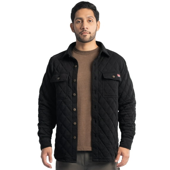 Wrangler Workwear Men's Durable Shirt Jacket Diamond Series, Size S-3XL