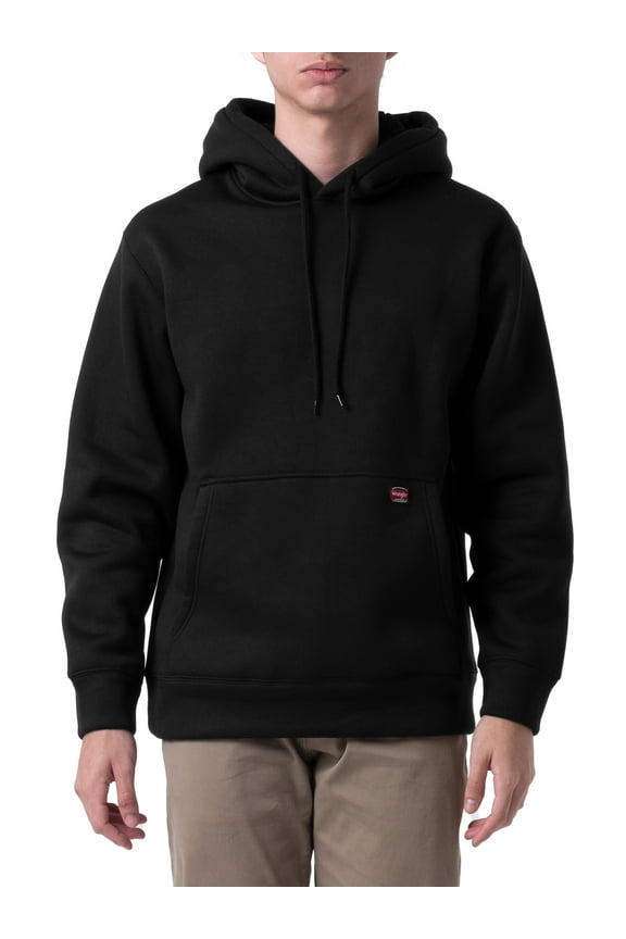 Workwear Men's Fleece Pullover with Sherpa-lined Hood