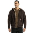 thumbnail image 1 of Wrangler Workwear Men's Durable Quilted Zip-up Fleece Hooded Jacket, S-3XL (Men's and Big Men's), 1 of 10