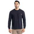 thumbnail image 1 of Wrangler Workwear Men's Long Sleeve Heavyweight Pocket T-Shirt, Size S-5XL (Men's and Big Men's), 1 of 8