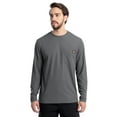 thumbnail image 1 of Wrangler Workwear Men's Long Sleeve Performance Work Pocket T-Shirt, Size S-5XL & LT-4XLT, 1 of 8
