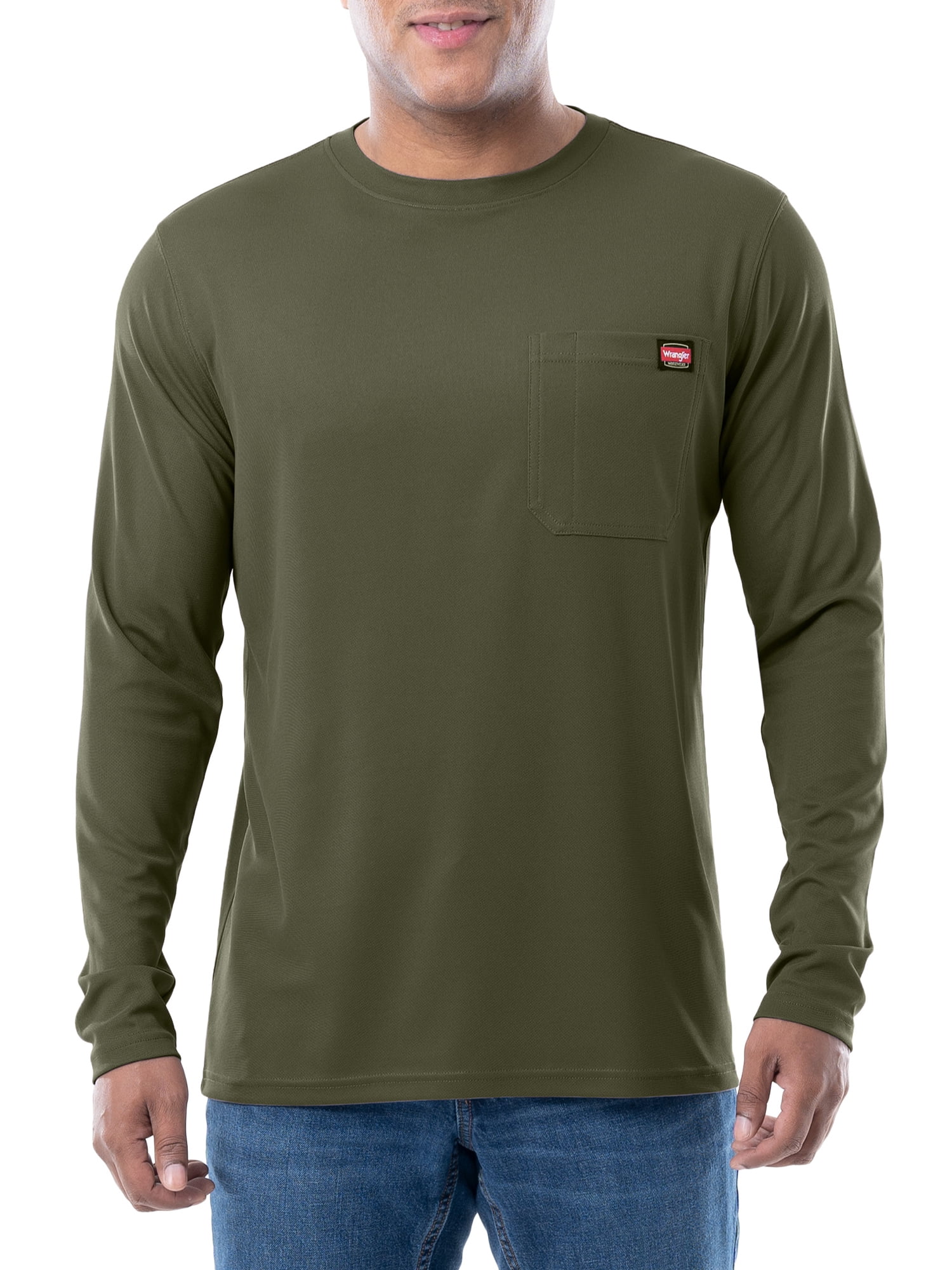 Wrangler work shirts walmart sale