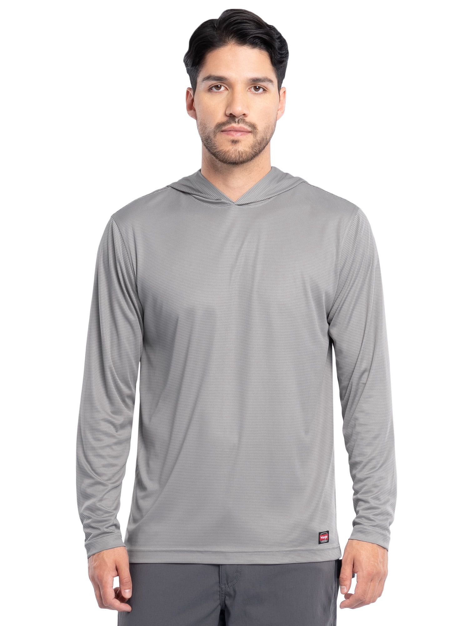 Wrangler Workwear Men’s Performance Knit Ripstop Hoodie with Sun ...