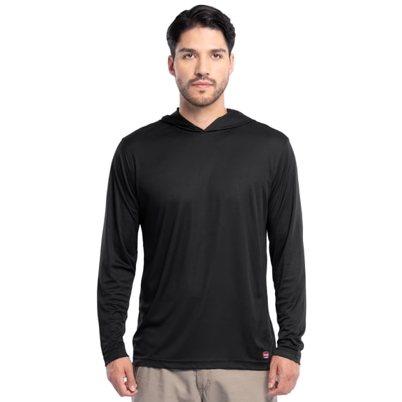 Wrangler Workwear Men’s Performance Knit Ripstop Hoodie with Sun Protection, Size S-3XL