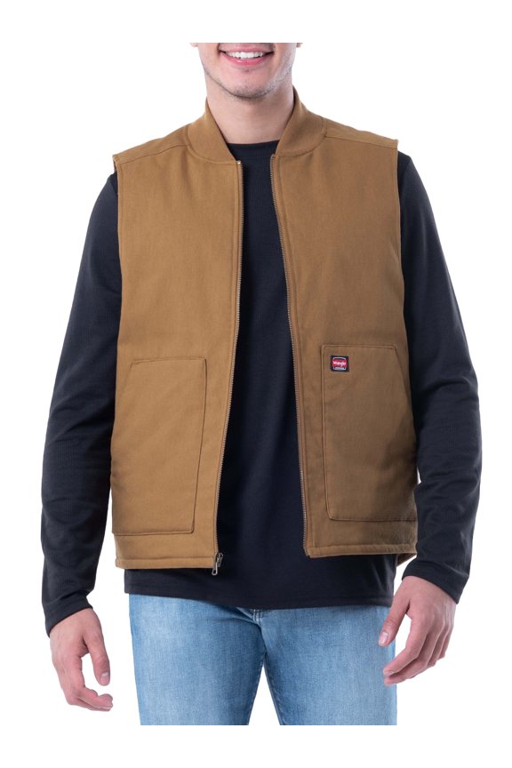 Workwear Men's Quilted Lined Vest