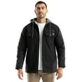thumbnail image 1 of Wrangler Workwear Men's Quilted Lined Work Shirt Jacket with Hood, Size S-5XL (Men's and Big Men's), 1 of 13