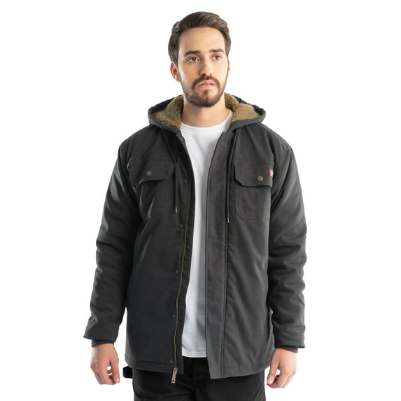 Wrangler Workwear Men's Sherpa-Lined Duck Jacket, Size S-3XL (Regular & Extended Sizes)
