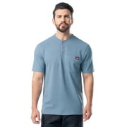 Wrangler Workwear Men's Short Sleeve Performance Henley Pocket Shirt, size S-5XL