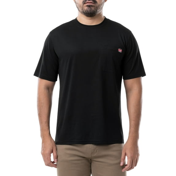 Wrangler Workwear Men’s Short Sleeve Performance T-Shirt, size S to 3XL