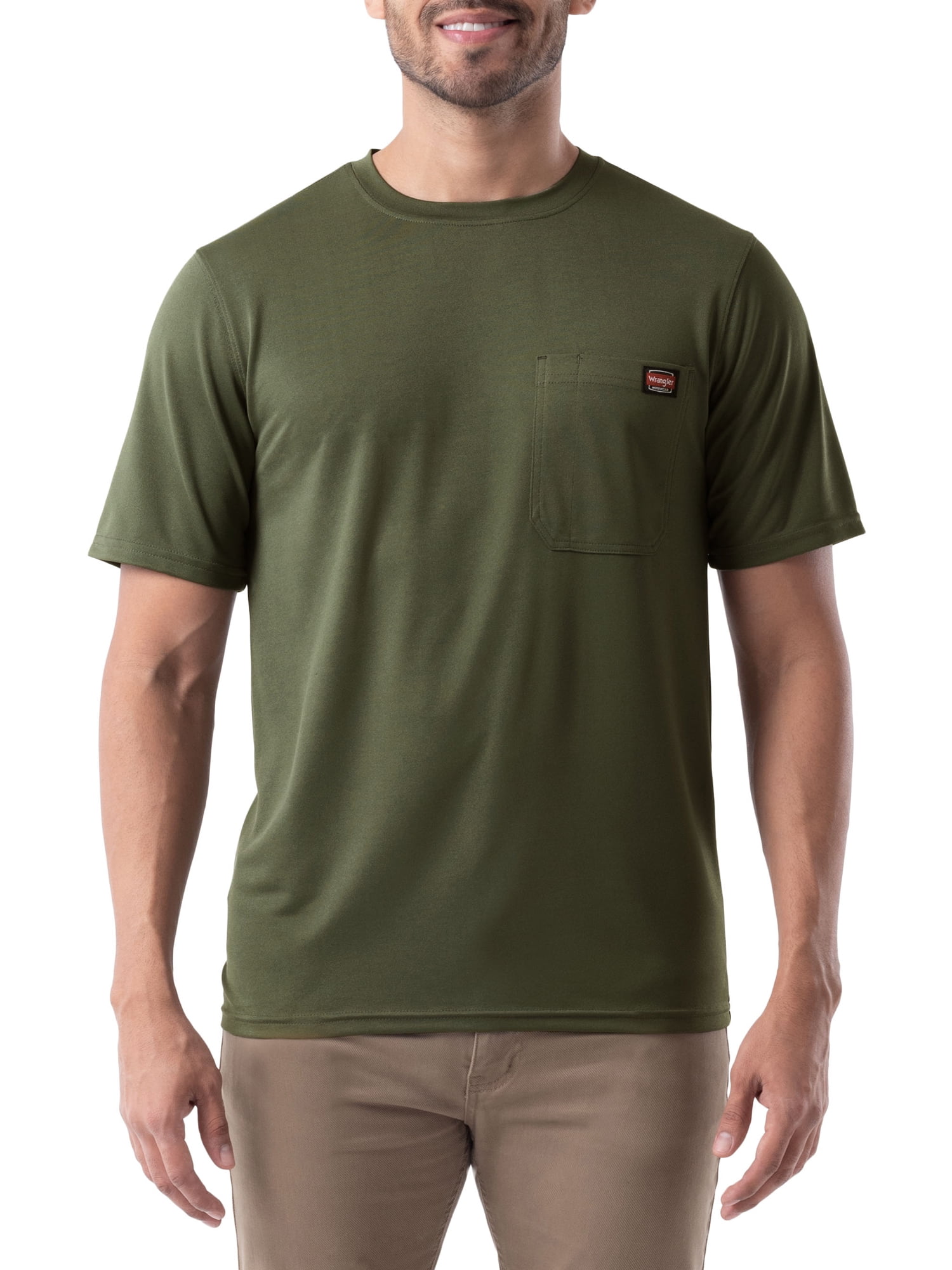 wrangler men's performance t shirt