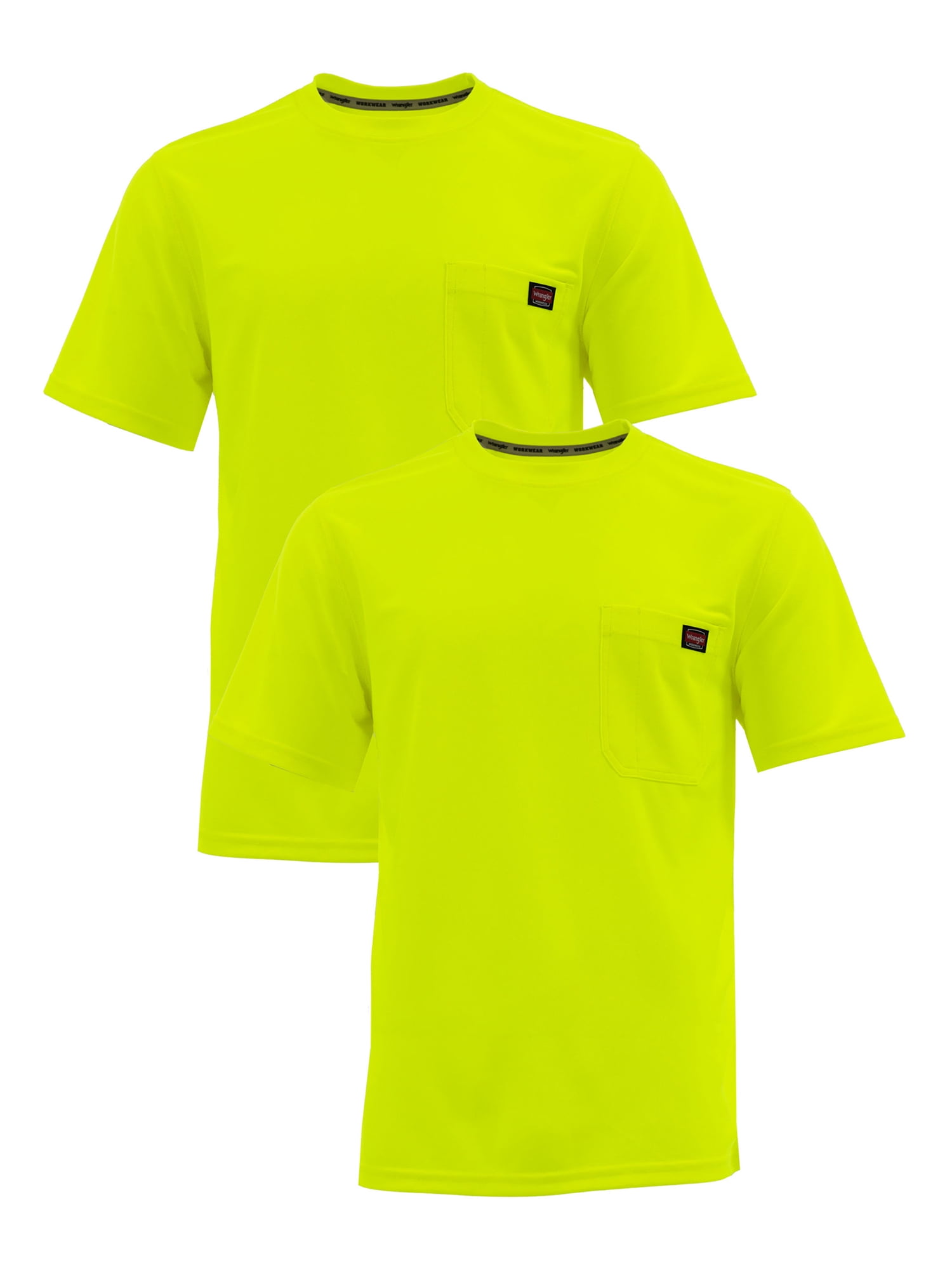 Wrangler yellow t shirt sales