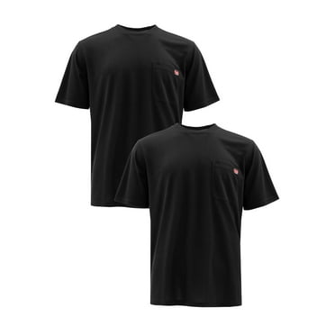 Wrangler Workwear Men’s Short Sleeve Performance Tee, 2 Pack (size S to 5XL)