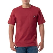 Wrangler Workwear Men's Short Sleeve Pocket Crew Neck Tee