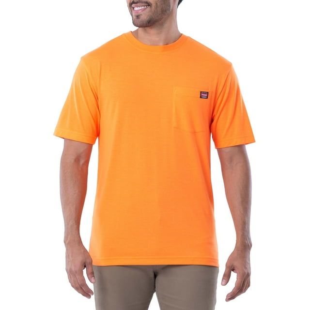 Wrangler Workwear Men's Short Sleeve Pocket T-Shirt - Walmart.com