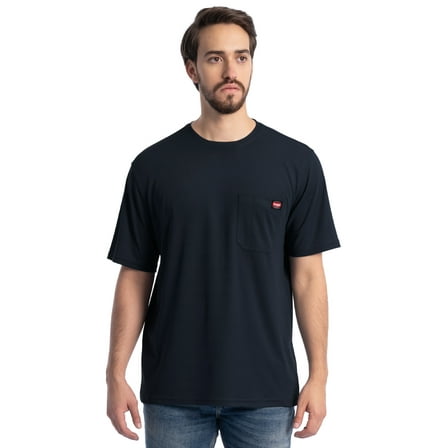 Wrangler Workwear Men's Short Sleeve UPF30 Performance Tee, Size S-5XL and LT-4XLT