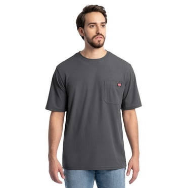 Wrangler Workwear Men's Short Sleeve UPF30 Performance Tee, Size S-5XL and LT-4XLT