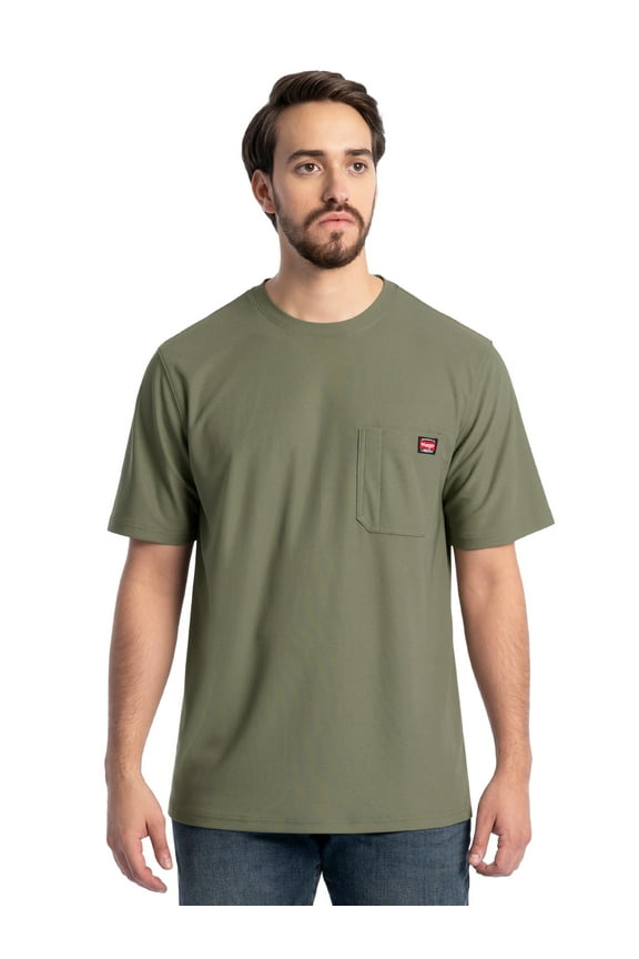 Workwear Men's Short Sleeve UPF30 Performance Tee, Size S-5XL and LT-4XLT