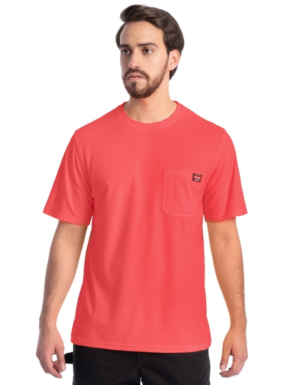 Workwear Men's Short Sleeve UPF30 Performance Tee, Size S-5XL and LT-4XLT