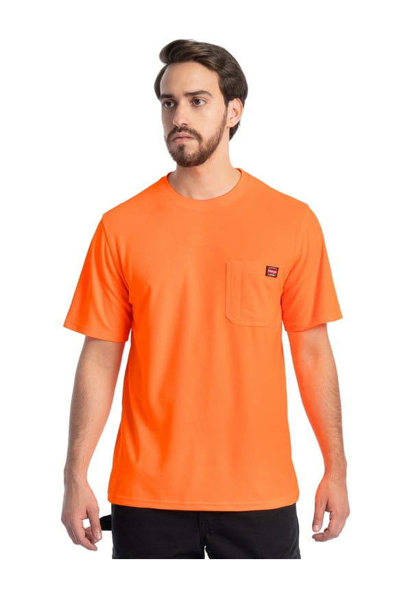 Workwear Men's Short Sleeve UPF30 Performance Tee, Size S-5XL and LT-4XLT
