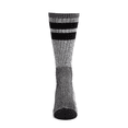 thumbnail image 1 of Wrangler Workwear Men's Wool Striped Socks, Moisture Wicking Work Socks, 6-12, Black, 3-Pack, 1 of 3