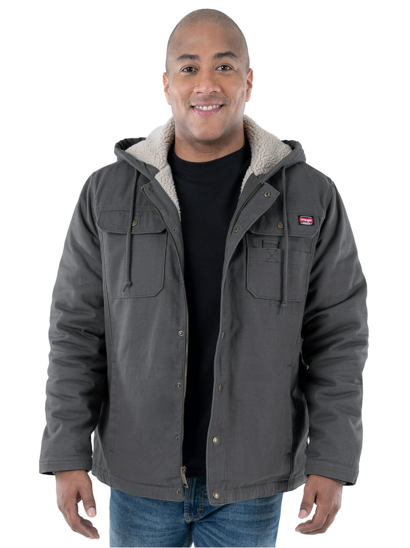 新品　MENS STRECH BACK FLEECE PARKA Amazon.com: Men's Winter Coat Fleece Sherpa Lined Parka Jacket