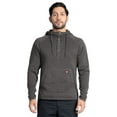 thumbnail image 1 of Wrangler Workwear Men's and Big Men's Sweater Fleece Mock Neck Hoodie, Size S-3XL, 1 of 12
