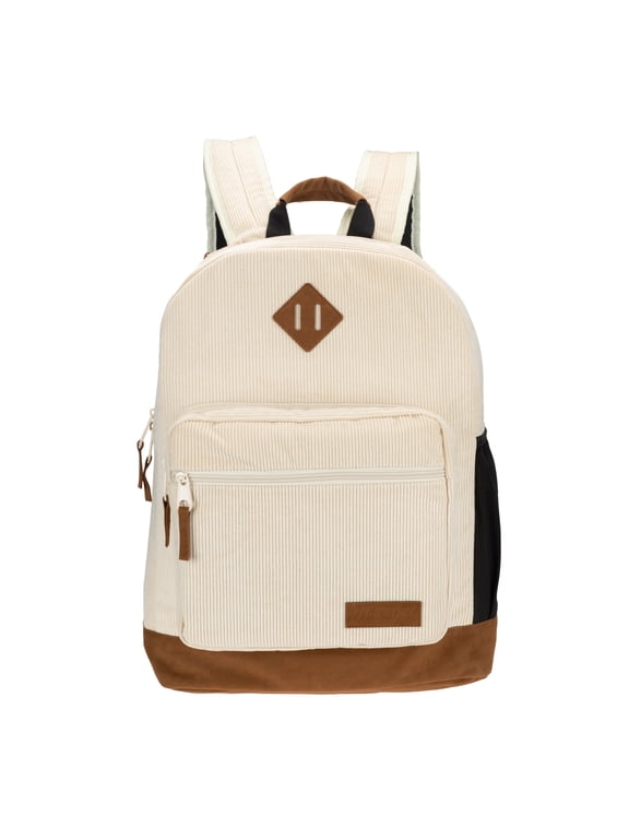 Yellowstone Backpack, Classic Logo Resistant Padded Notebook Sleeve, All Ages, Cream