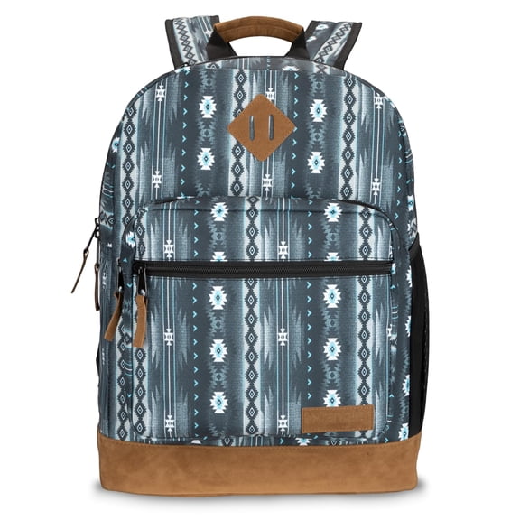Wrangler Yellowstone Backpack, Classic Logo Resistant Padded Notebook Sleeve, All Ages, New Retro