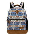 thumbnail image 1 of Wrangler Yellowstone Backpack, Classic Logo Resistant Padded Sleeve, All Ages, Tan Patterned, 1 of 6