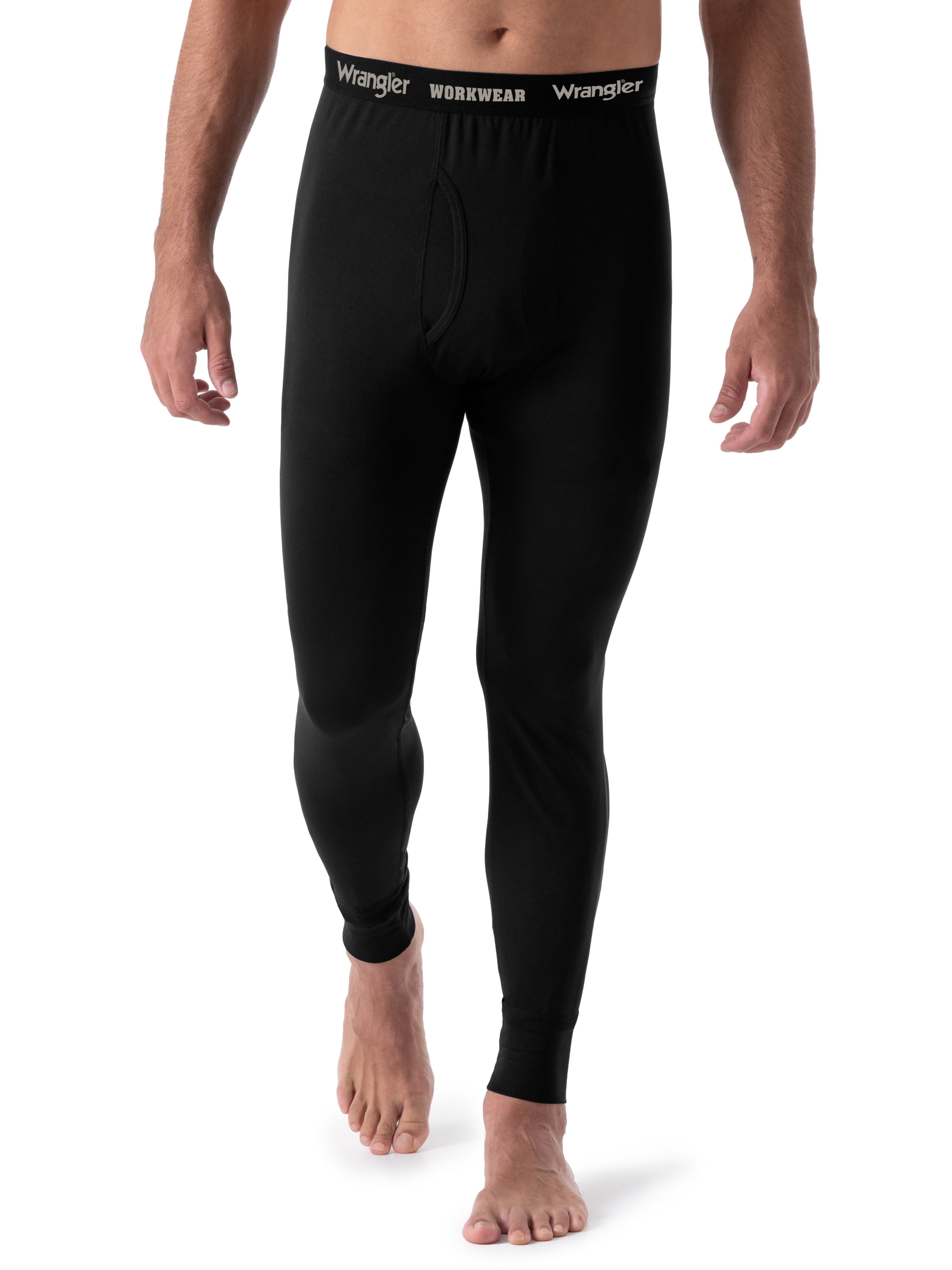 Wrangler by Wrangler Workwear Elastic Waistband Moisture Wicking Base Layer Pant (Men's), 1 Pack