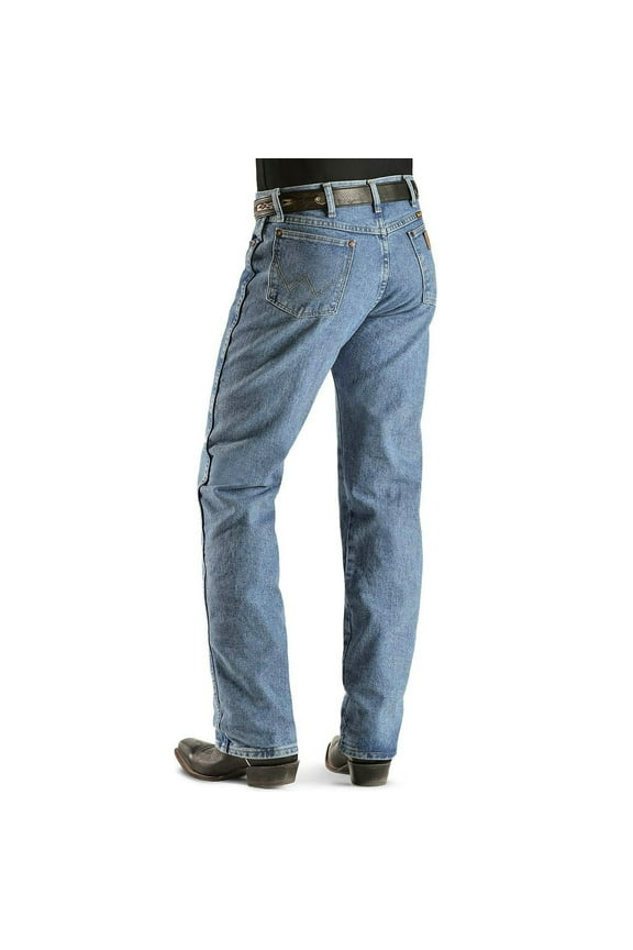 Men's 13Mwz Jeans Cowboy Cut Original Fit Prewashed Antique Blue 38W x 30L US