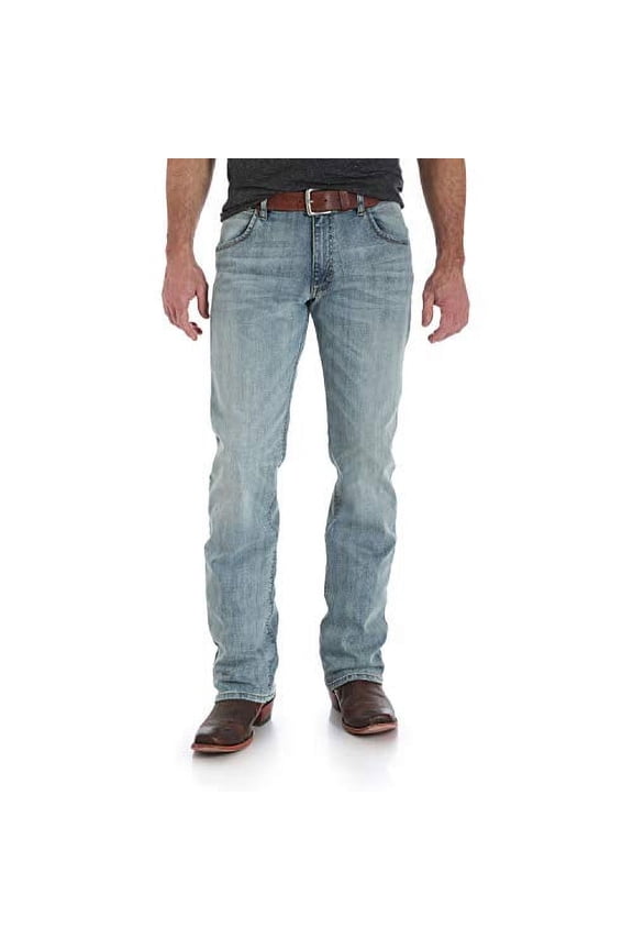 mens retro Slim Fit boot cut Jean, bearcreek, 42x34