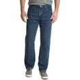 thumbnail image 1 of Wrangler&nbsp;Authentics Men's Classic 5-Pocket Relaxed Fit Cotton Jean 36W x 34L Dark Stonewash, 1 of 3