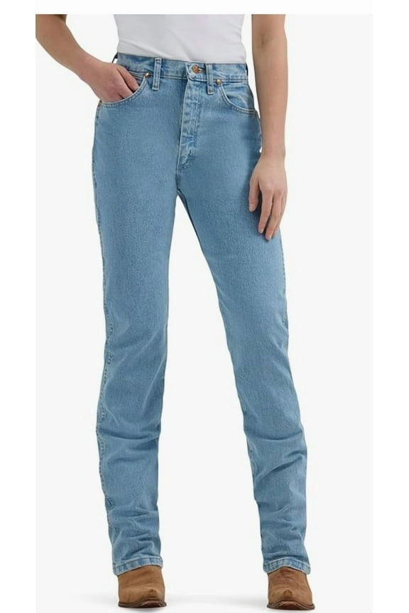 womens Cowboy Cut Slim Fit Natural Rise Waist Jeans