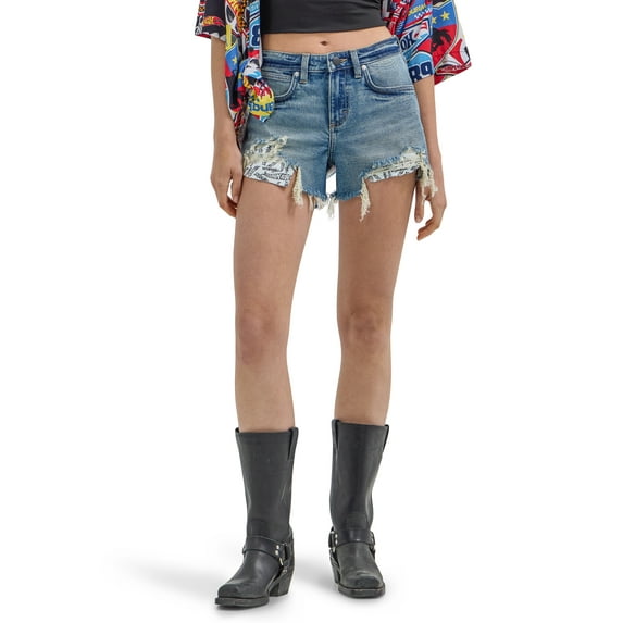 Wrangler® x Hot Wheels™ Women's Shorts, Sizes 25-33