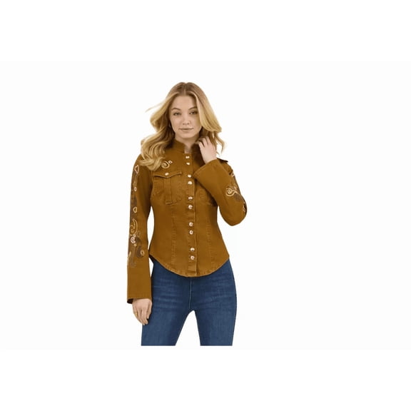 Wrangler x Lainey Wilson Embroidered Utility Jacket (Medium)