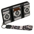 thumbnail image 1 of Wrangler Wristlet Western Wallet Boho Aztec Credit Card Holder for Women, Black, 1 of 7