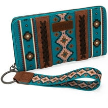 Wrangler x Montana West Wristlet Western Wallet Boho Aztec Credit Card Holder for Women