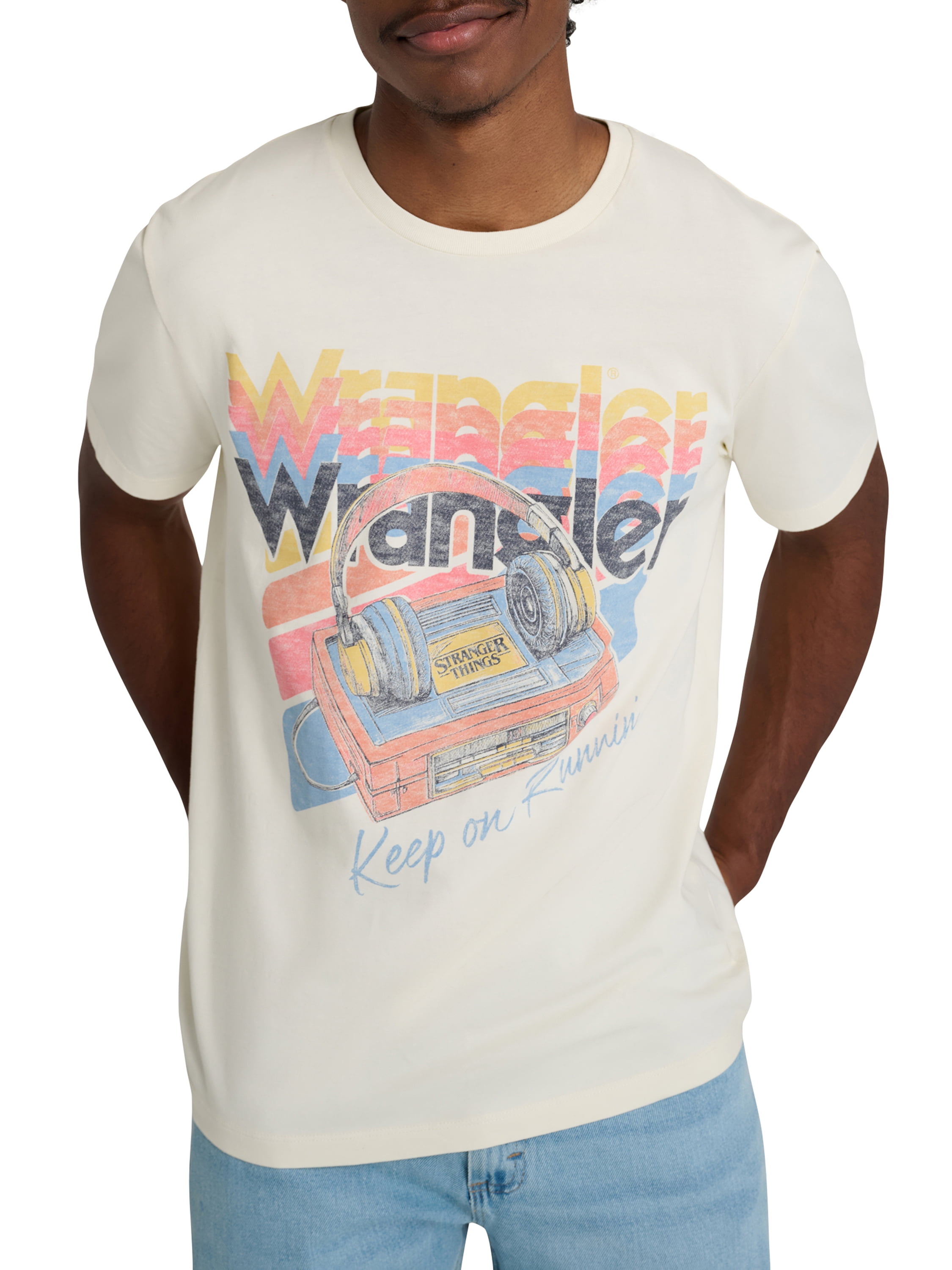 Wrangler® x Stranger Things Keep On Runnin’ Tee