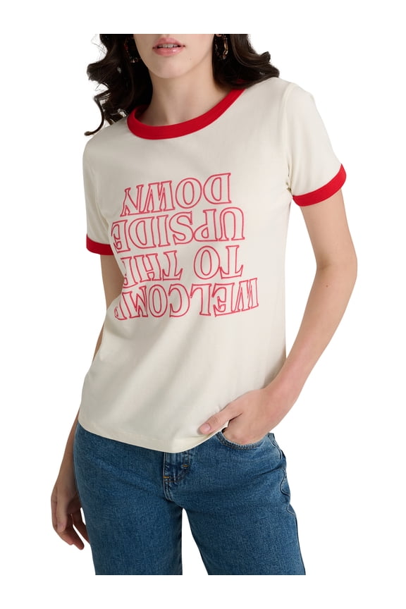 ® x Stranger Things Welcome to the Upside Down Ringer Tee