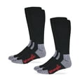 thumbnail image 1 of Wranglers Men's Steel Toe Full Cushion Ultr-Dri Boot Socks 2 Pair Pack, 1 of 4