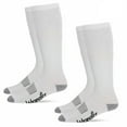 thumbnail image 1 of Wranglers Men's Wellington Cushion Smooth Toe Tall Mid Calf Work Boot Socks 2 Pair Pack, 1 of 5