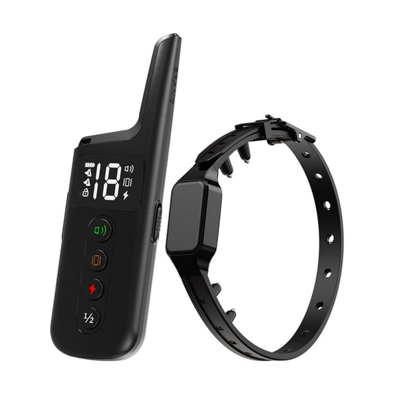 Wrap-Around Automatic Anti Bark Dog Training Collar, 1000ft Remote device